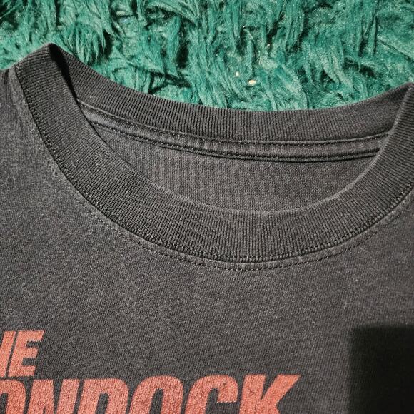 Vintage The Boondock Saints Movie T-Shirt Guns & Prayer Hands Graphic Black M - Picture 4 of 4